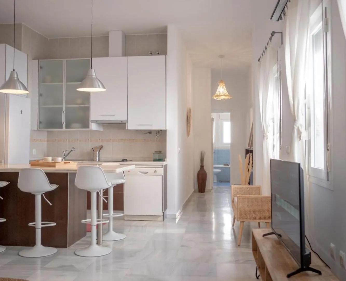 Apartamento Con Terraza Privada En El Centro Del Puerto De Santa Maria