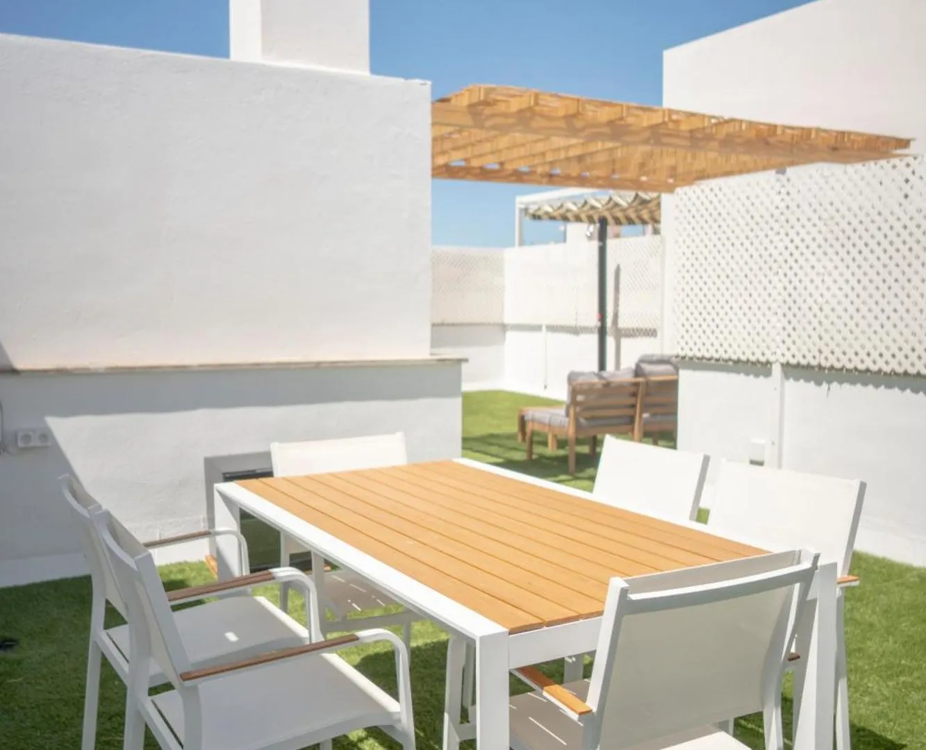Apartamento Con Terraza Privada En El Centro D圣玛丽亚港
